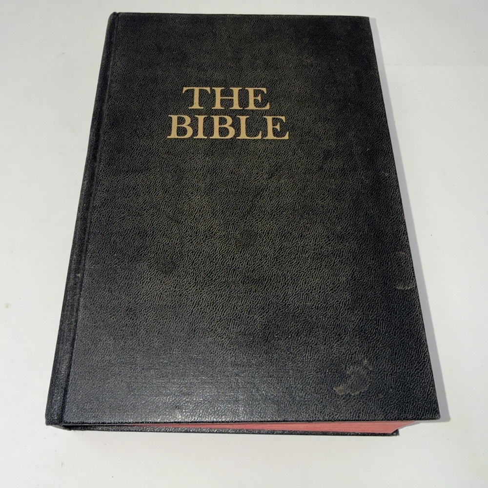 Holy Bible Revised Standard Version 1952 Leather Black ABE Religious READ
